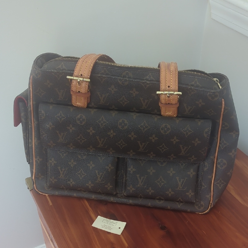 Luxury Brown Monogram Men's Bag